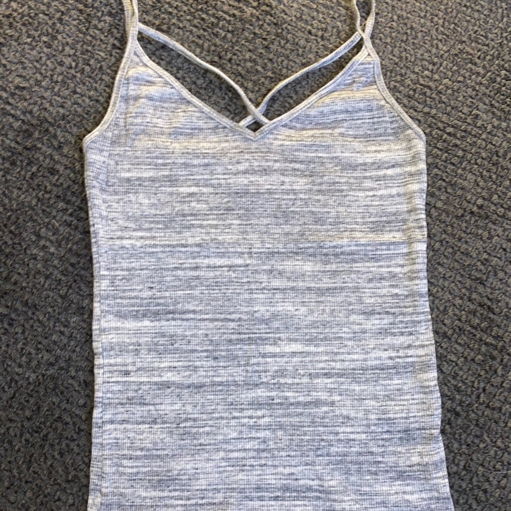 **SOLD** Hollister light  grey tank top